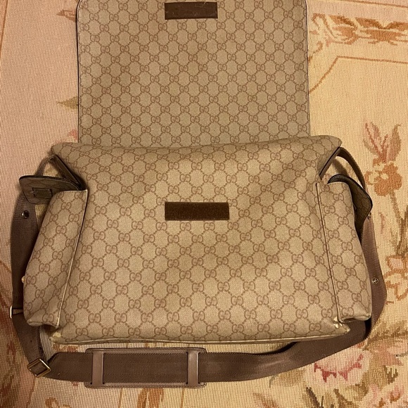 Gucci Supreme Diaper Bag - Picture 7 of 15